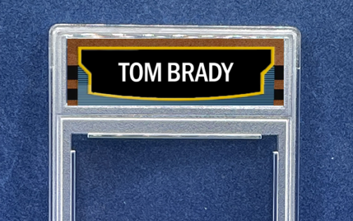 2000 Bowman TOM BRADY RC Rookie Inspired Custom Slab Case - Picture 1 of 2