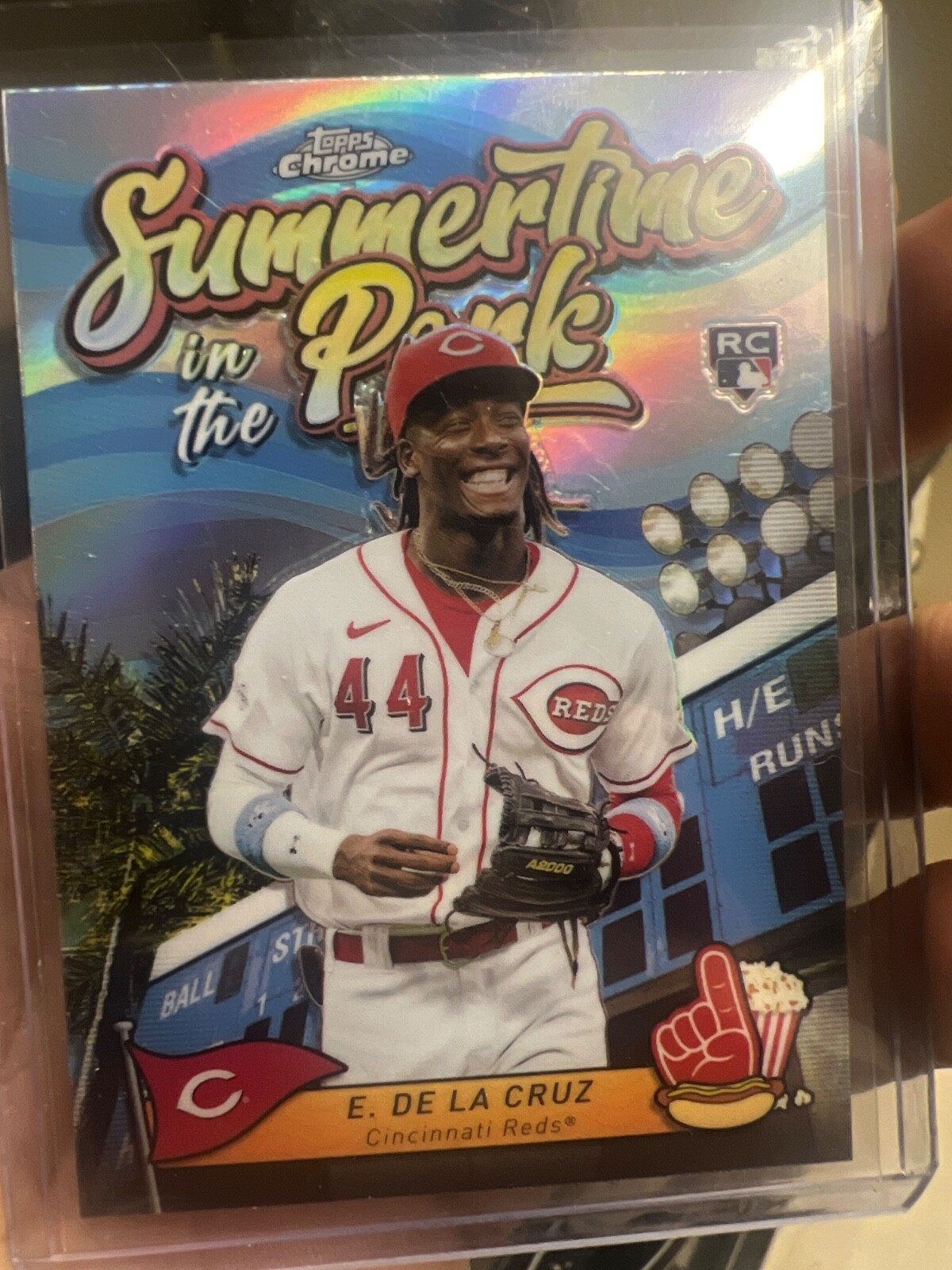 2024 Topps Chrome - Summertime in the Park Elly De La Cruz #SITP-4 (RC)