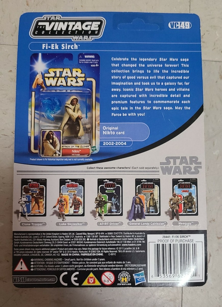 FI-EK SIRCH (Jedi Knight) VC 49 Star Wars Vintage Collection EUR 79,97 - DE FI-EK SIRCH (Jedi Knight) VC 49 Star Wars Vintage Collection EUR 79,97 - DE