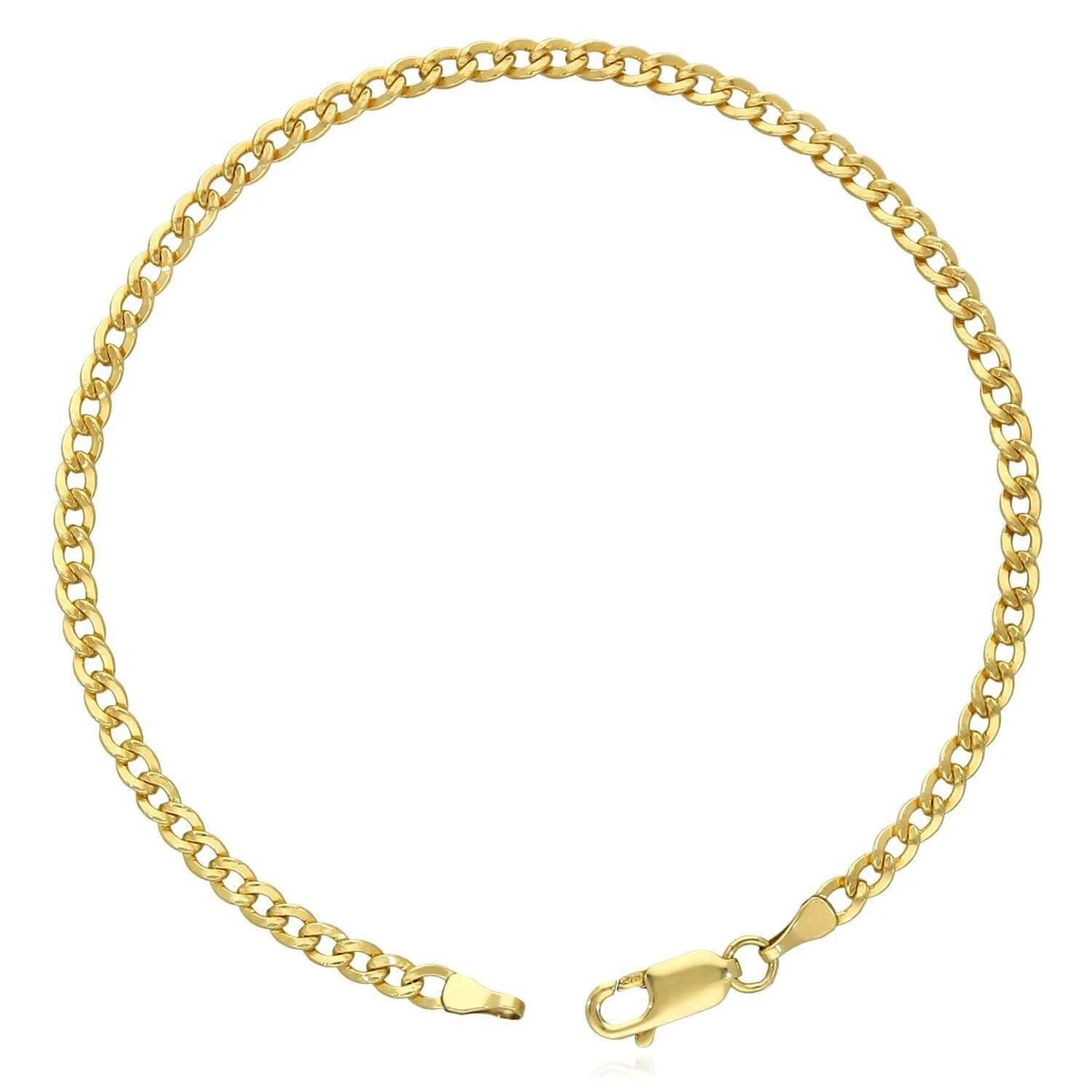 18k Gold Filled Azabache Chain, Damenkette, Laminiertes Gold, Viel