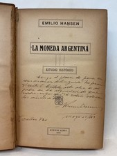La moneda argentina Estudio histórico Emilio Hansen