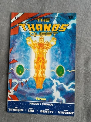 The Thanos Quest No. 2 1992 Forum Edition Spanish In Excellent Condition - Image 1 of 4