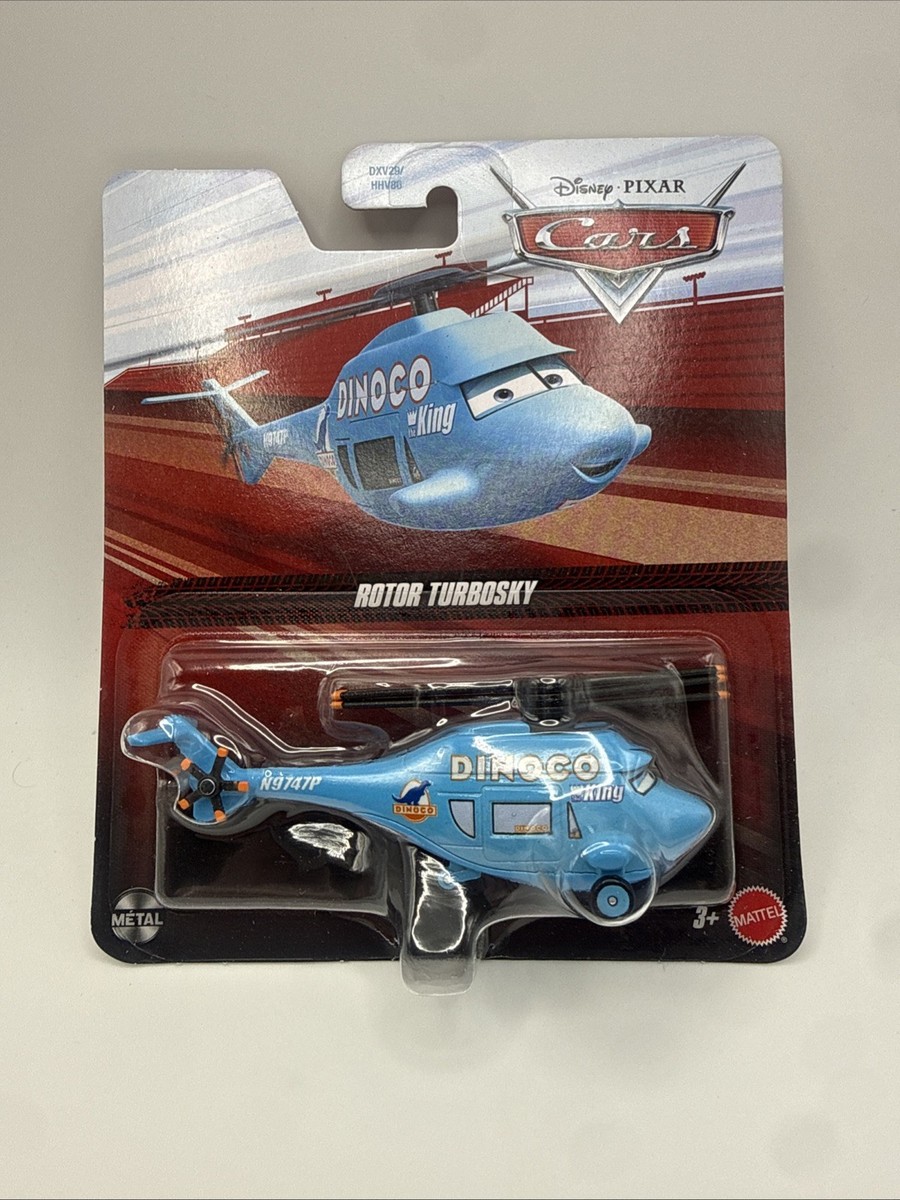 マテル　ディズニー ダイノコヘリコプター Mattel Disney Pixar Cars 2026 Rotor Turbosky Helicopter “Dinoco