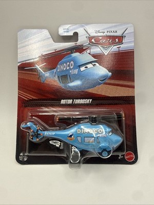 Mattel Disney Pixar Cars 2026 Rotor Turbosky Helicopter “Dinoco