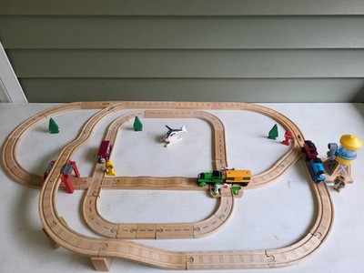 Thomas and Friends Wooden Railway Road and Rail Set READ