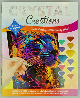 CRYSTAL CREATIONS LEOPARD ART Teenager/Erwachsene Geschenk/Präsent