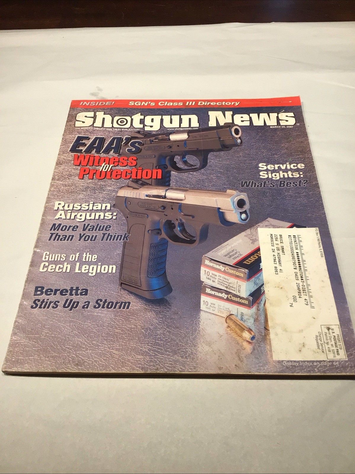 Shotgun News Magazine March 20, 2004