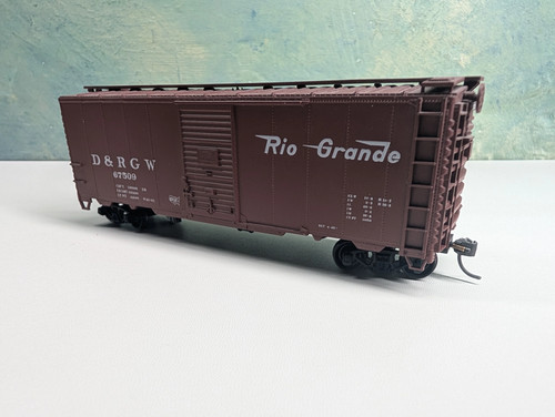 Coche de caja Accurail escala HO 40' Rio Grande D&RGW #67509 LEER | Zustand: Used