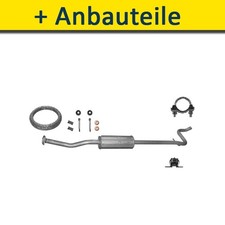 Mitteltopf Auspuff+ für CITROËN C2 1.4 75/90PS 2003-2010