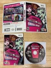 Monster High Ghoul Spirit Wii CIB Tested Working