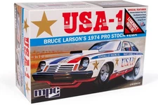 MPC Bruce Larson USA-1 Pro Stock Vega - Plastic Model Car Kit - 1/25 Scale