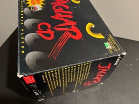 Atari Jaguar CD Console Rare Authentic in OG Box with 5 Games Tested & Works!