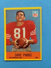 Dave Parks 1967 Philadelphia #176 San Francisco 49ers Ex