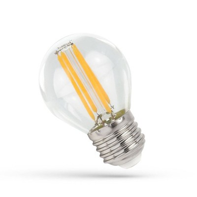 Spectrum LED Filament Tropfen P45 5,5W = 60W E27 klar 660lm warmweiß 2700K
