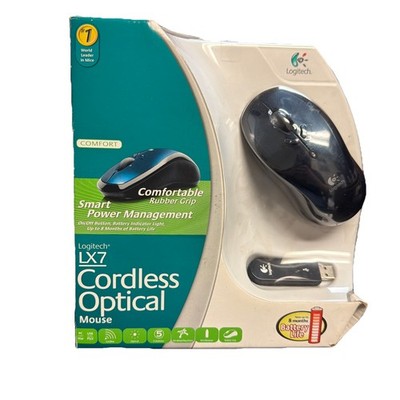 Logitech LX7 Cordless Wireless 5 Button Optical Mouse New in the Box