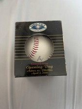 Vintage 2000 Enron Field Baseball Limited Edition Opening Day Astros Vs Phillies