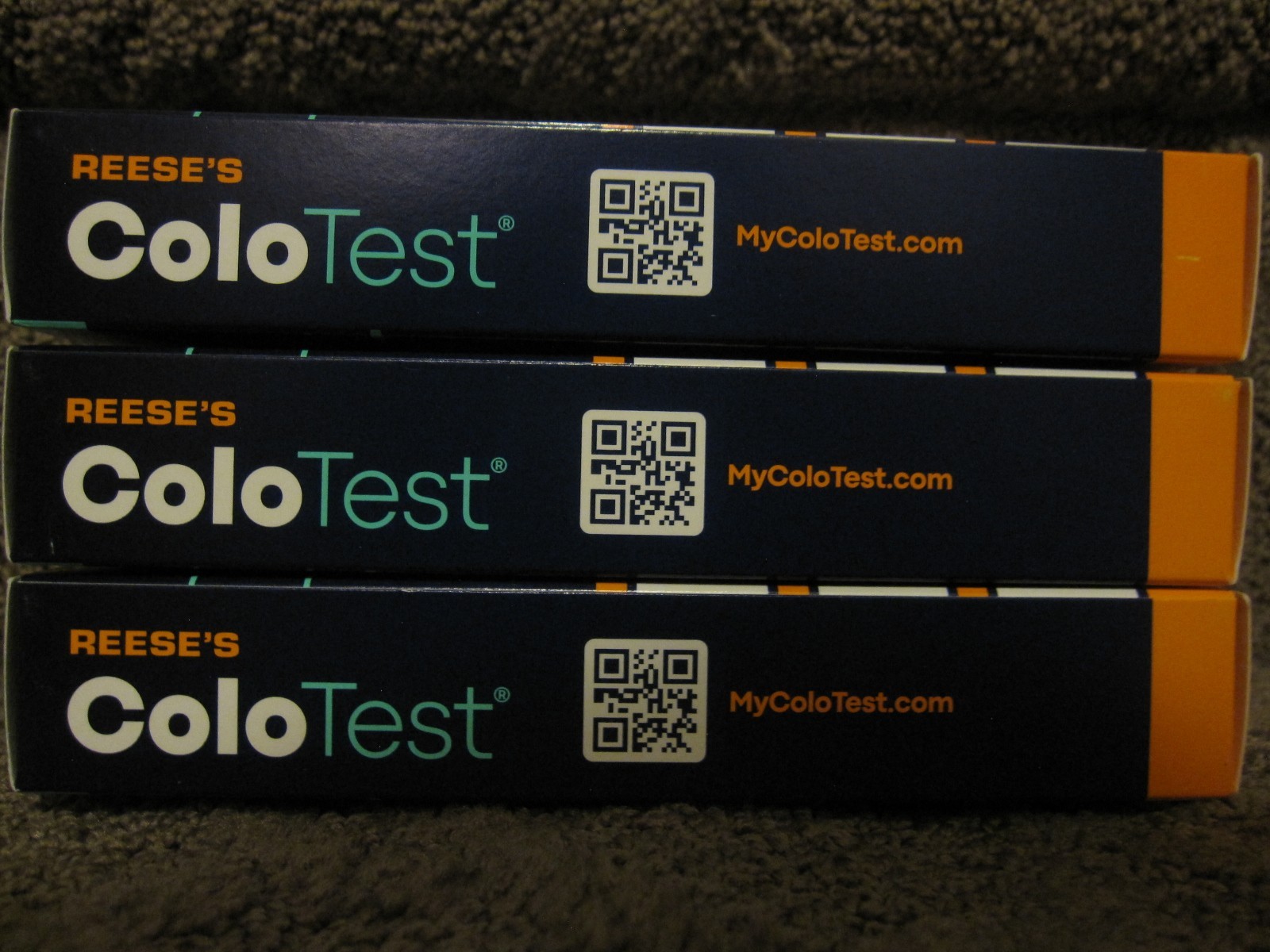 3 Pack Reese's Colo Test Immunochemical Fecal Occult Blood Test (iFOB)~Free Ship