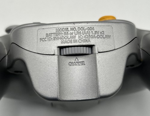 Nintendo Gamecube Wavebird DOL-004 Platinum Wireless Controller w/Dongle WORKS - Picture 11 of 19