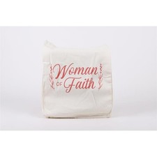 Swanson Christian Supply 368631 Tote - Woman of Faith - 16.25 x 13.25 x 4.5 i...