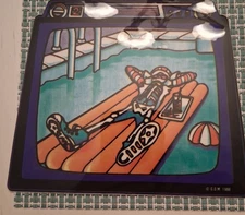 GRATEFUL DEAD STICKER NEW  VINTAGE OOP RARE COLLECTIBLE  JERRY GARCIA