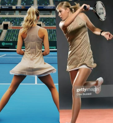 Nwt Nike Maria Sharapova Tennis Dress w/ BRA pleated skirt XS S Small M  Medium | eBay