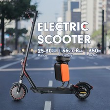 lot 350W-Electric-Scooter-with-Seat-for-Adults-10"Solid-20MPH-Commuter-E-Scooter