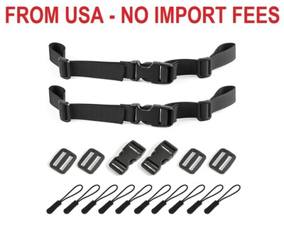 Backpack Chest Strap 2pcs Heavy Duty Adjustable Backpack Sternum Strap Chest Bel