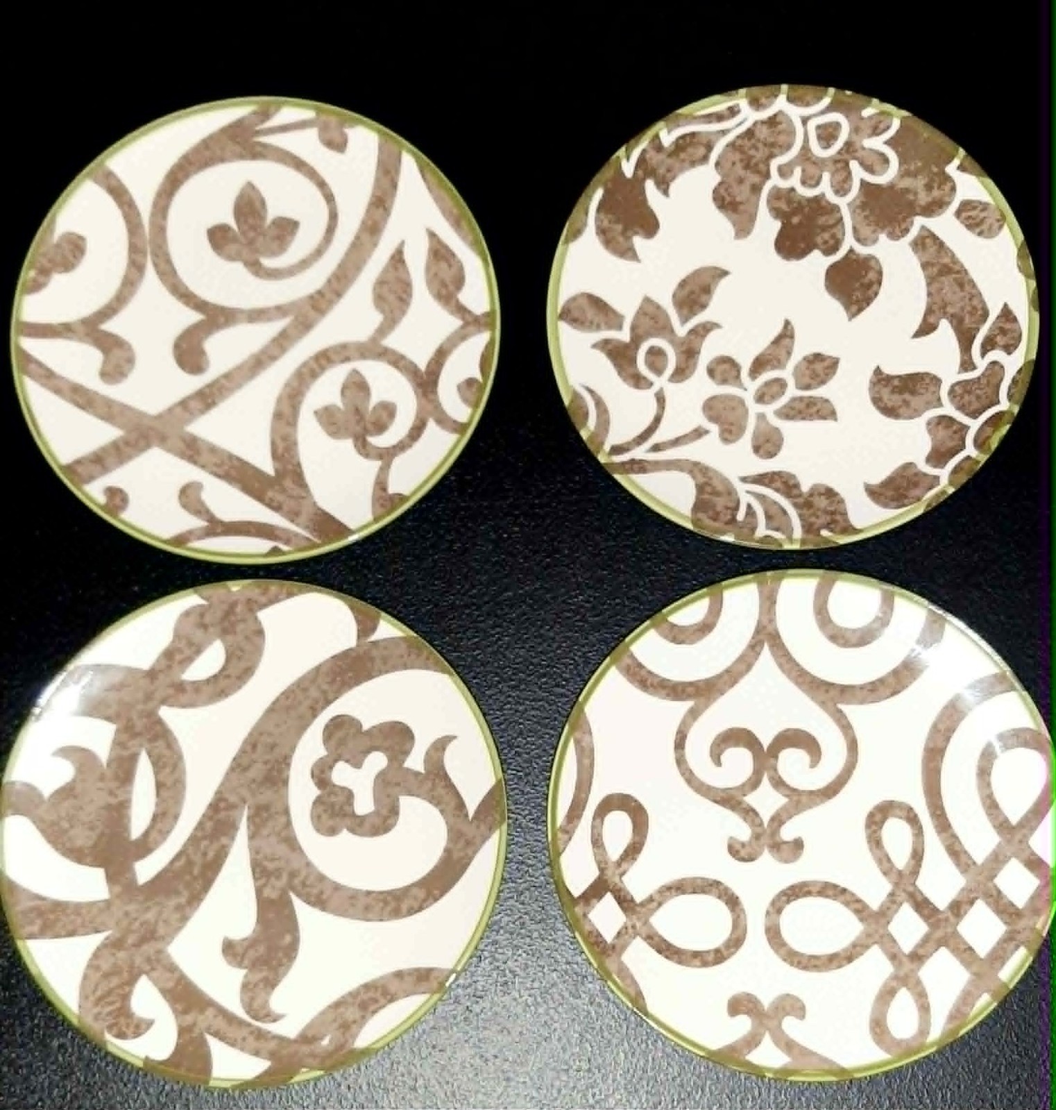 Southern Living At Home Terrace  7” Salad/Dessert  Plates Set Of 4