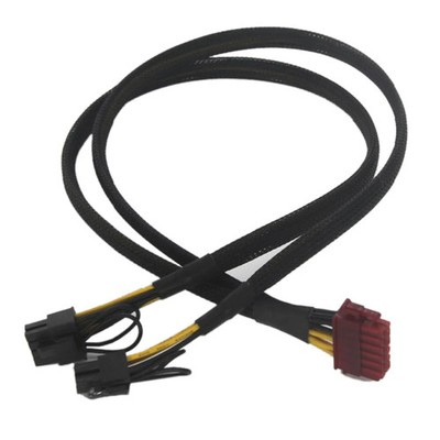 12Pin auf Dual PCI-E 8Pin Power Kabeladapter für modulare Netzteile