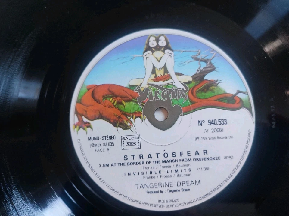 LP  vinyl  Tangerine Dream « Stratosfear », 1976 - Photo 4/4