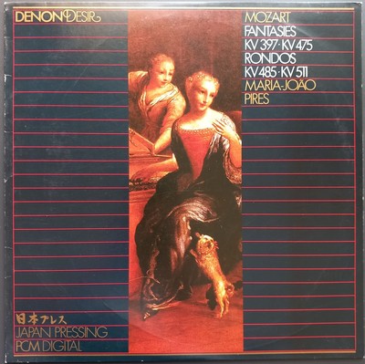 Mozart - Fantasies & Rondos, MARIA-JOAO PIRES, Denon, JAPAN PRESS, STEREO