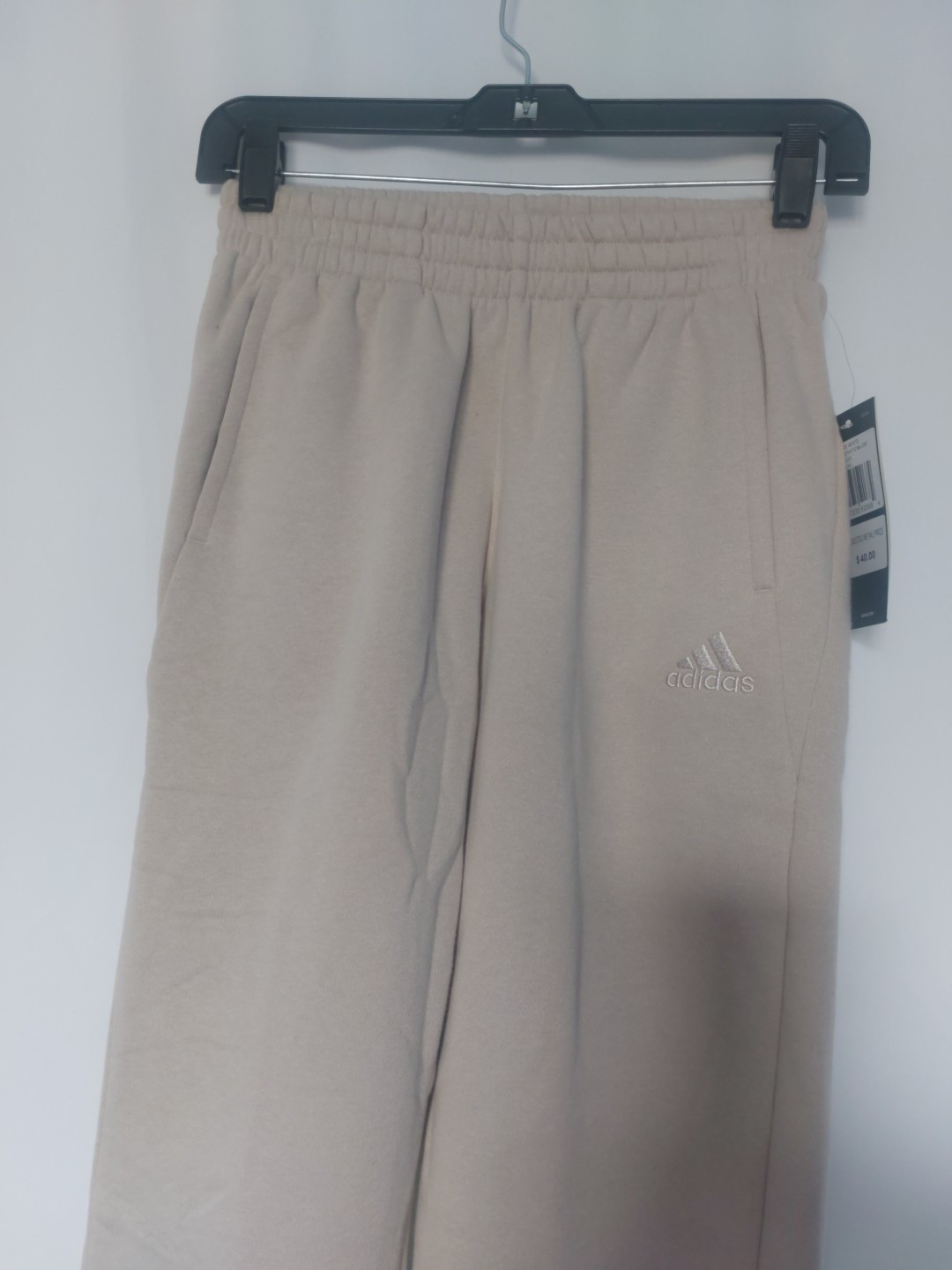 Adidas Boys Beige Tan Jogger Sweatpants. Size Youth M thumbnail 2