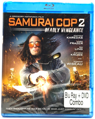 Samurai Cop 2: Deadly Vengeance - Tommy Wiseau - Blu-ray BRAND NEW SEALED