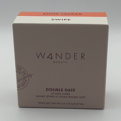 Wander Beauty Double Date Lip & Cheek Balm Suite Talker (Swipe) 0.07 oz