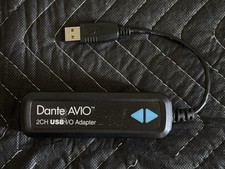 Audinate ADP-USB-AU-2X2 Dante AVIO 2-Channel USB-A Adapter