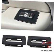 2PCS Rear Power Window Switch for Silverado Escalade 2000-2002 2PCS Black