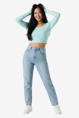 Fate Crop Top NWT Color Blue MSRP $35.00