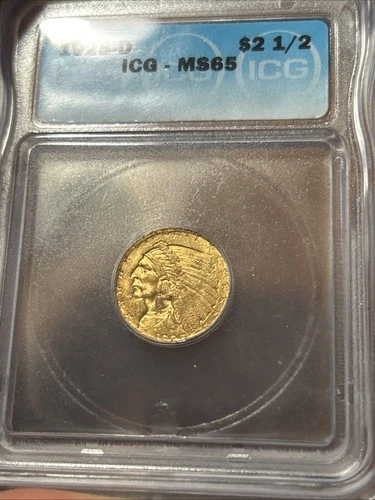 1925-D Indian Quarter Eagle — photo from another recent sale
