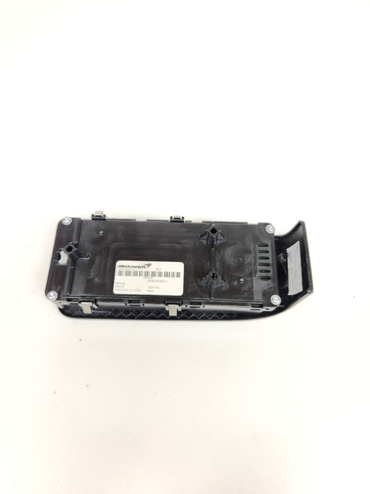 2012-14 MCLAREN MP4-12C LEFT DOOR AC HVAC HEATER CLIMATE CONTROL SWITCH KNOB OEM
