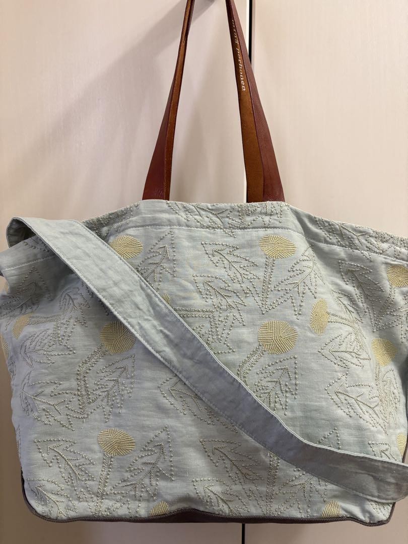 ミナペルホネン パッチワーク☓ダンデライオン ミニトートバッグ mina