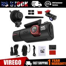 ZD70A 3 Channel Dash Cam Camera Car 4K 1080P 2 3.16-inch IPS screen