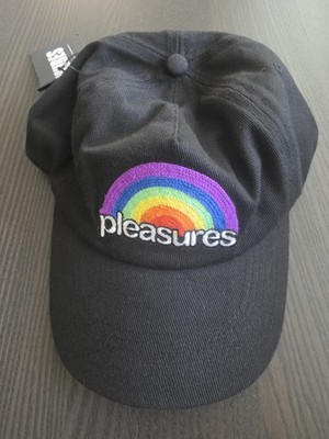 Pleasures Black/Rainbow Cap OSF Most NWT 