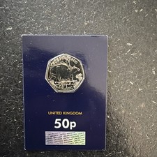 Great Britain, 2024 50p Coin (Stegosaurus), Unc in CC Card - Available on eBay