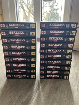 BERSERK Max Band 1-5 7-20 Manga Deutsch fast Komplett 