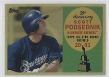 2008 Topps All Rookie Team 50th Anniversary Gold 92/99 Scott Podsednik #AR31 0c2