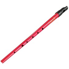 Clarke Sweetone Tin Penny Whistle In Red Key C