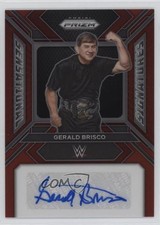 2024 Panini Prizm WWE Sensational Signatures Red 36/99 Gerald Brisco Auto 07ap