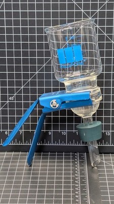Millipore Sigma 47mm XX1004700 250ml Vacuum Filter Microanalysis frit pyrex µm