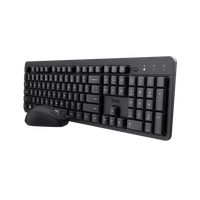 Trust Ody Ii Wireless Keyboard & Mouse Black De