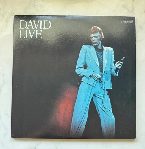 David Bowie Live 2  Lp gatefold cover